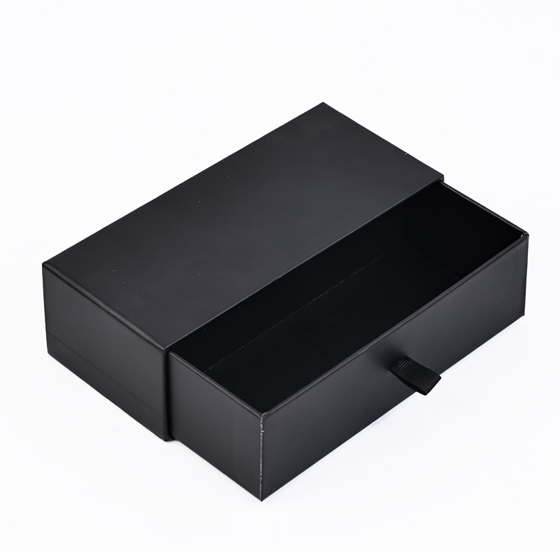 Black multi-size drawer box