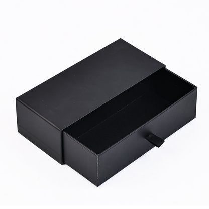 Black multi-size drawer box