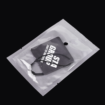 Transparent bag hangtag aromatherapy tablets