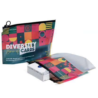 Full color printing transparent frosted skylight PVC zipper bag