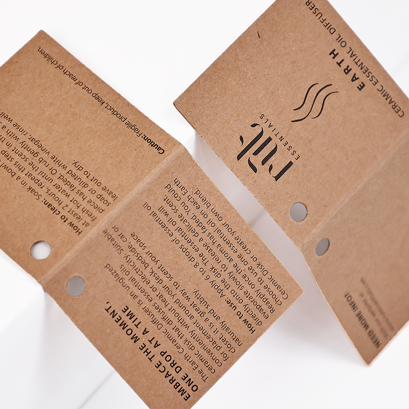 Kraft Paper Book Flip Tag