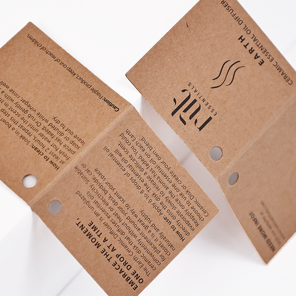 Kraft Paper Book Flip Tag