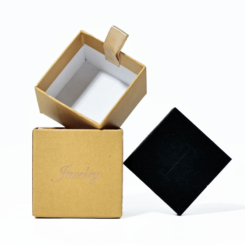 Yellow pearlescent drawer box