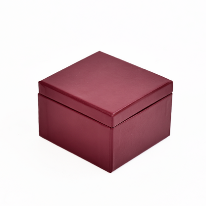 Red square lid gift box
