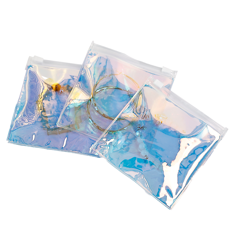 Small size laser zipper bag
