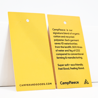 Yellow long tag