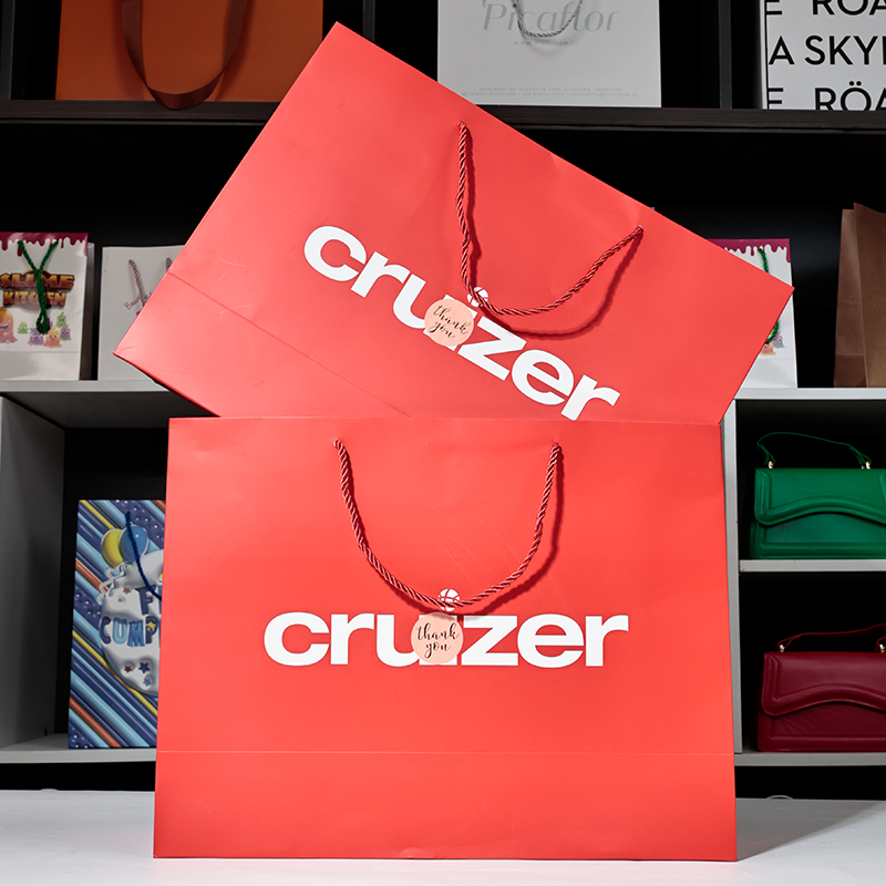 Red paper bag