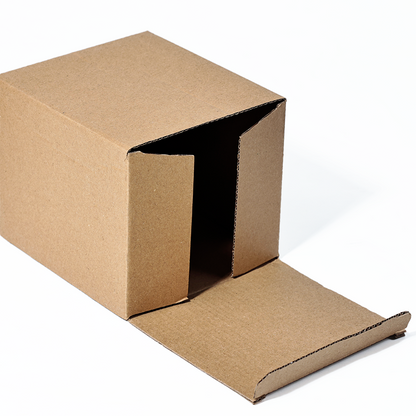 Square multi-lock kraft paper box