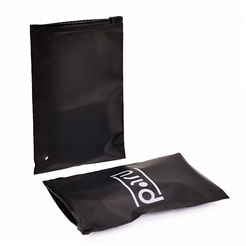 Small size black ziplock bag