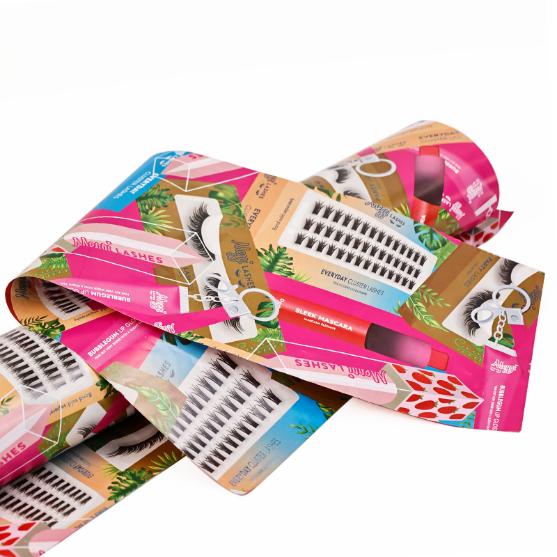 Full-page printed wrapping paper in various sizes