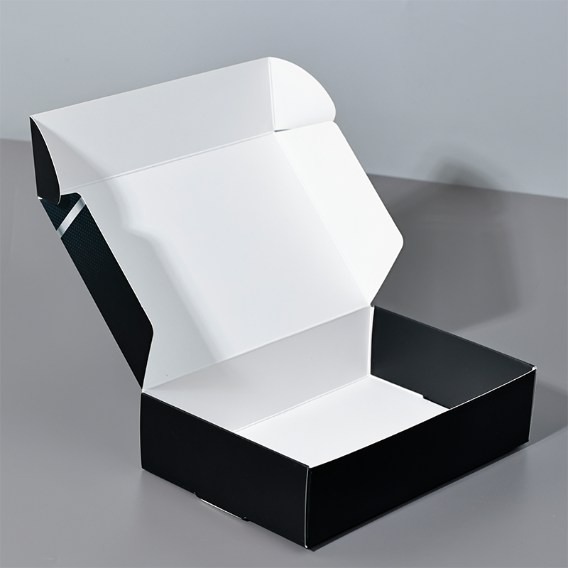 Black small size airplane box