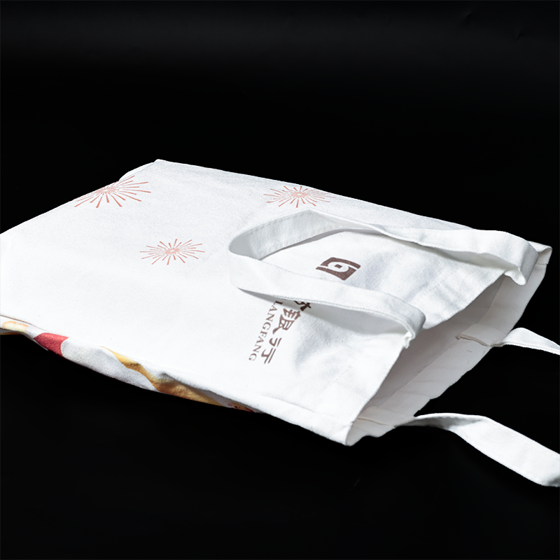 White long crossbody canvas bag