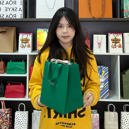 Green inner paper bag
