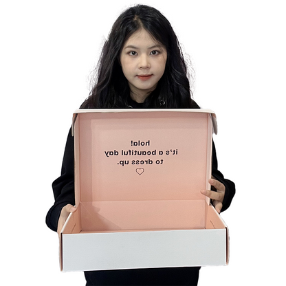 Large size internal and external printed aircraft box