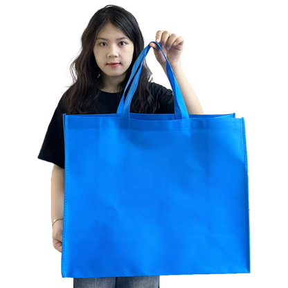 Large size blue non-woven bag