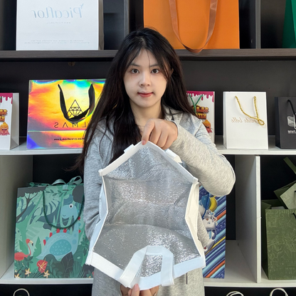 Square cake thick non-woven insulation bag