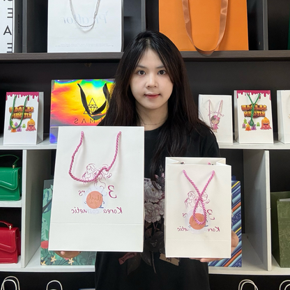 White Printing Powder Multi-Size Tote Bag