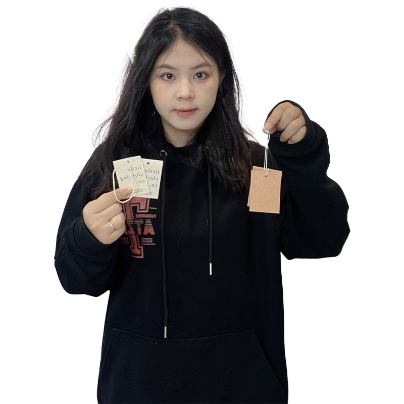 Multi-material style hangtag