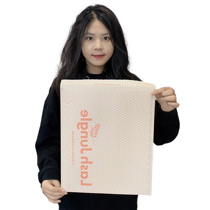 Pink co-extrusion film self-sealing courier bag