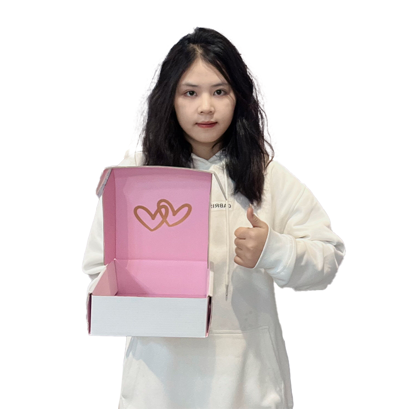 White gold foil airplane box