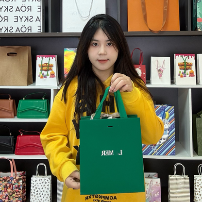 Green inner paper bag