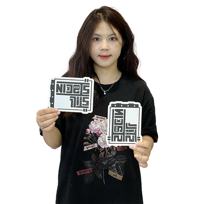 Large size special shaped hangtag