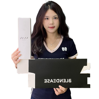 Large size black and white product packaging box