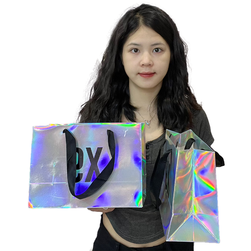 Laser paper bag