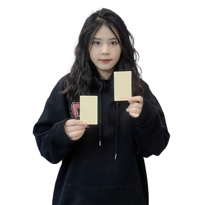 Off-white pattern embossed hangtag