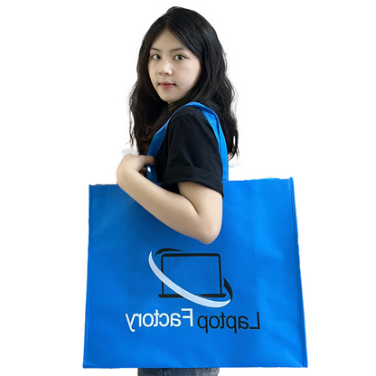 Large size blue non-woven bag